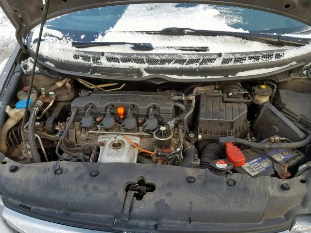 2HGFA16689H022721 - 2009 HONDA CIVIC LX-S Boz foto 7