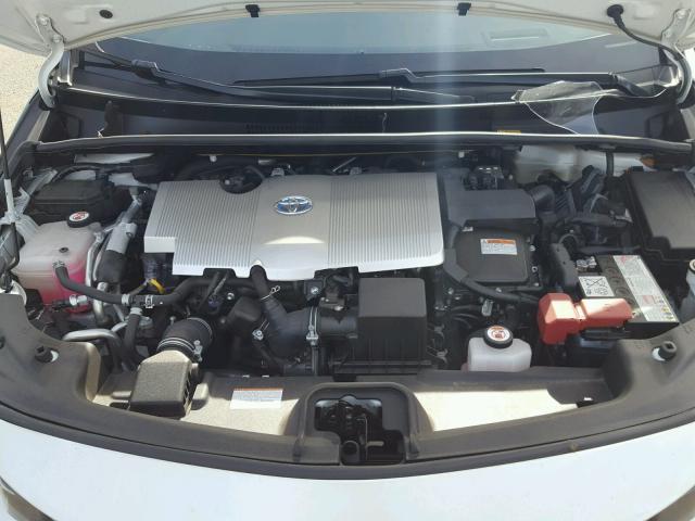 JTDKARFP5H3013271 - 2017 TOYOTA PRIUS PRIM თეთრი ფოტო 7