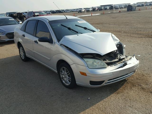 1FAFP34N26W237291 - 2006 FORD FOCUS ZX4 SILVER photo 1