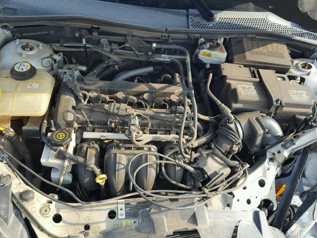 1FAFP34N26W237291 - 2006 FORD FOCUS ZX4 SILVER photo 7