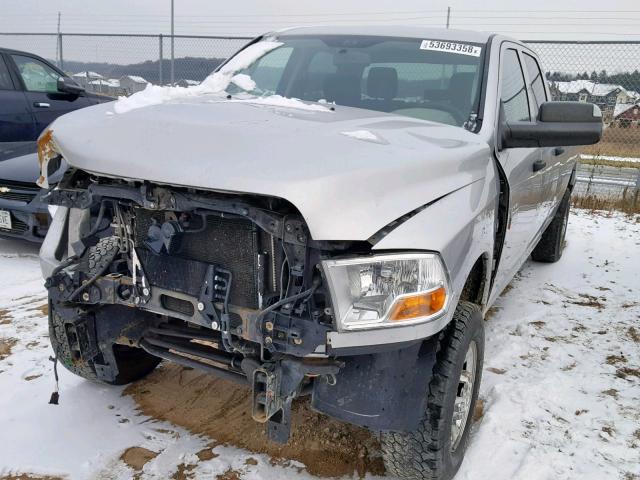 3C6TD5HT9CG113482 - 2012 DODGE RAM 2500 S SILVER photo 2