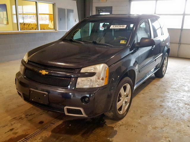 2CNDL937486297634 - 2008 CHEVROLET EQUINOX SP BLUE photo 2