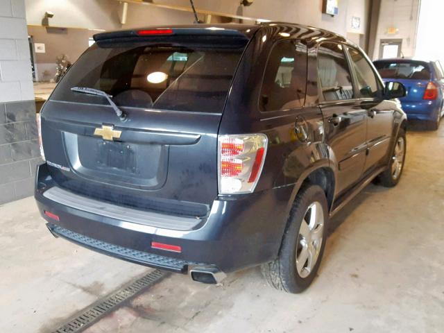 2CNDL937486297634 - 2008 CHEVROLET EQUINOX SP BLUE photo 4