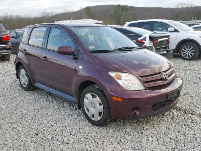 JTKKT624050091256 - 2005 TOYOTA SCION XA MAROON photo 1