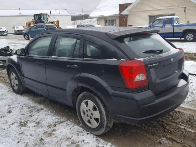 1B3HB28BX8D559835 - 2008 DODGE CALIBER BLACK photo 3