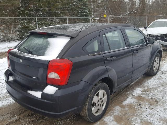 1B3HB28BX8D559835 - 2008 DODGE CALIBER BLACK photo 4