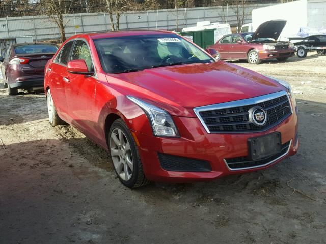 1G6AG5RX3D0148729 - 2013 CADILLAC ATS RED photo 1