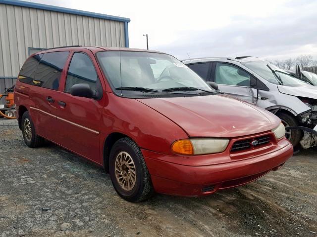 2FMZA514XWBD46059 - 1998 FORD WINDSTAR W RED photo 1