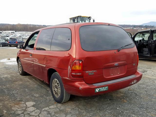 2FMZA514XWBD46059 - 1998 FORD WINDSTAR W RED photo 3