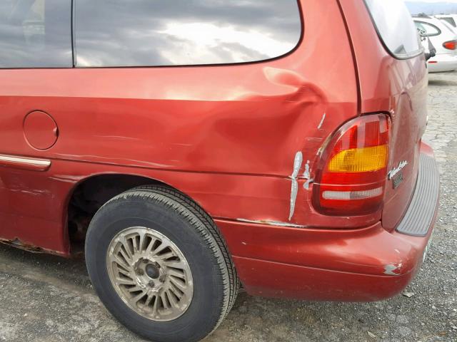 2FMZA514XWBD46059 - 1998 FORD WINDSTAR W RED photo 9