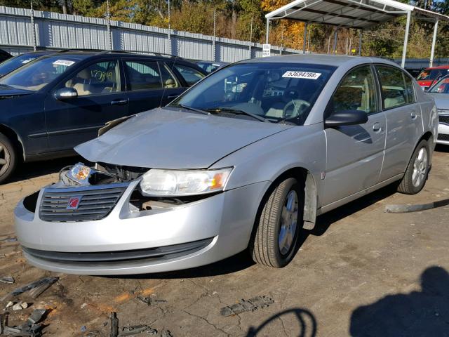 1G8AJ55F37Z200740 - 2007 SATURN ION LEVEL SILVER photo 2