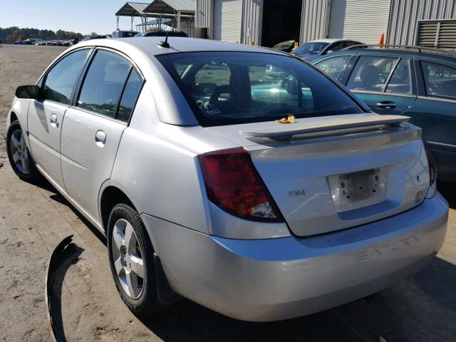 1G8AJ55F37Z200740 - 2007 SATURN ION LEVEL SILVER photo 3