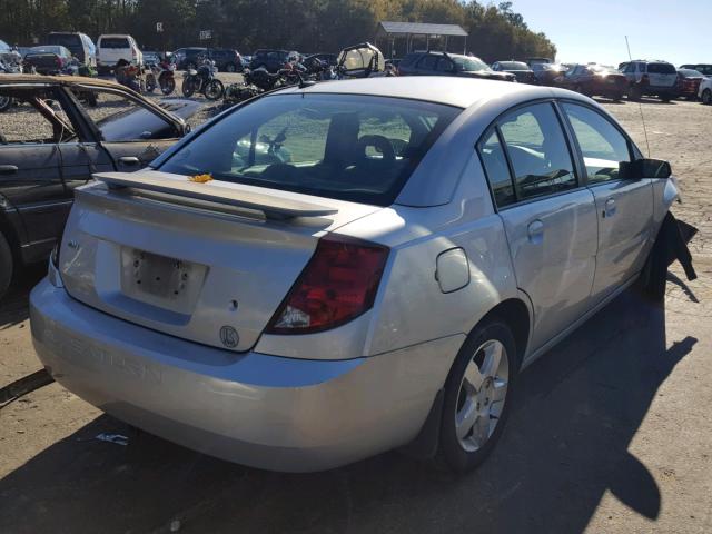 1G8AJ55F37Z200740 - 2007 SATURN ION LEVEL SILVER photo 4