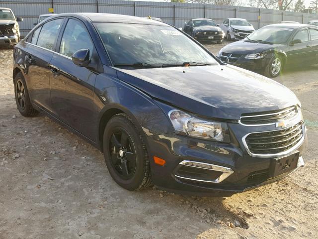 1G1PC5SB2F7118237 - 2015 CHEVROLET CRUZE LT BLUE photo 1