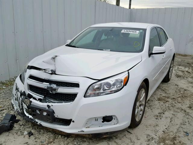 1G11C5SA4DF218999 - 2013 CHEVROLET MALIBU 1LT WHITE photo 2