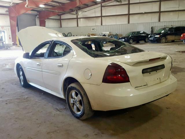 2G2WP552761247708 - 2006 PONTIAC GRAND PRIX WHITE photo 3