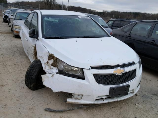 1G1PC5SH1C7178719 - 2012 CHEVROLET CRUZE LS WHITE photo 1