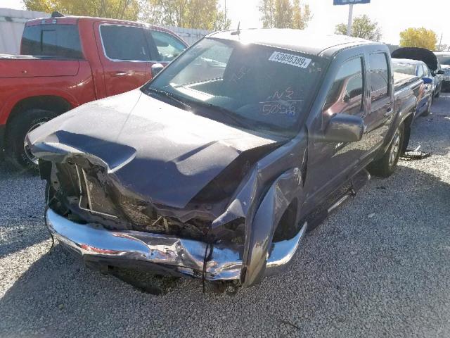 1GCDT13E498155056 - 2009 CHEVROLET COLORADO GRAY photo 2