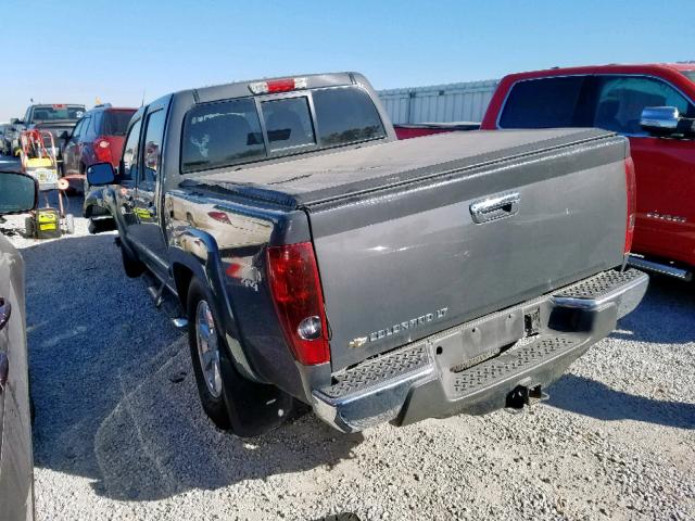 1GCDT13E498155056 - 2009 CHEVROLET COLORADO GRAY photo 3