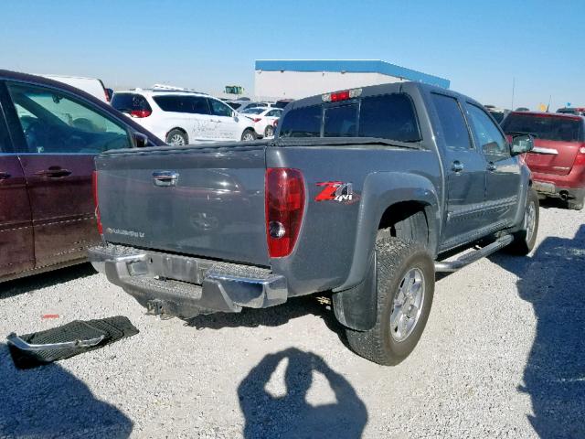 1GCDT13E498155056 - 2009 CHEVROLET COLORADO GRAY photo 4