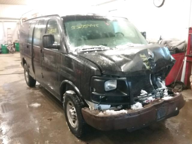 1GTGG25V871148962 - 2007 GMC SAVANA G25 BLACK photo 1