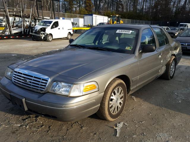 2FAHP74W84X173218 - 2004 FORD CROWN VICT GRAY photo 2