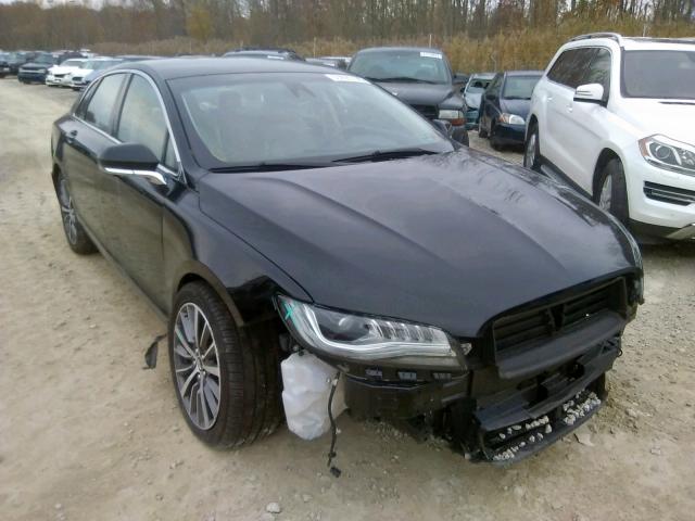 3LN6L5LUXHR654119 - 2017 LINCOLN MKZ HYBRID BLACK photo 1