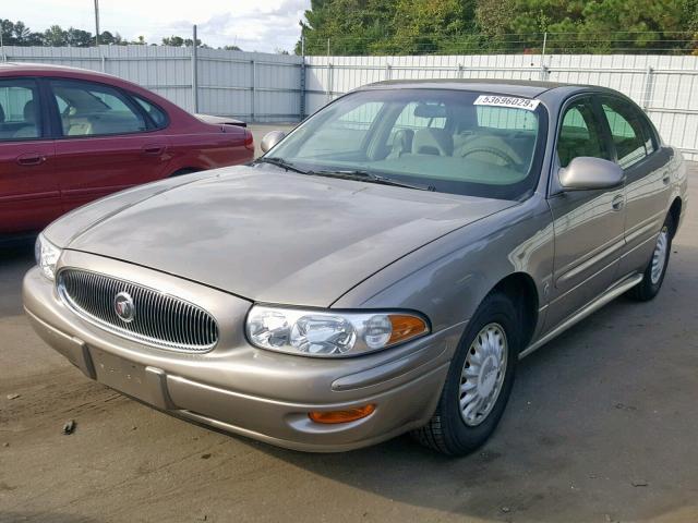 1G4HP54K914272060 - 2001 BUICK LESABRE CU BEIGE photo 2