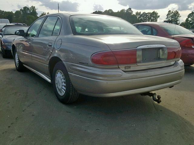 1G4HP54K914272060 - 2001 BUICK LESABRE CU BEIGE photo 3