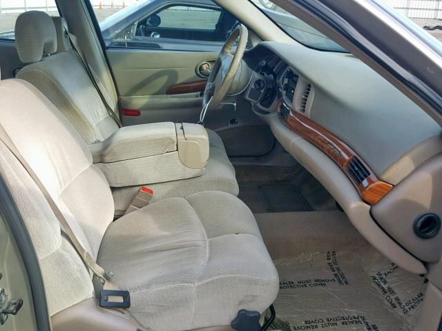 1G4HP54K914272060 - 2001 BUICK LESABRE CU BEIGE photo 5