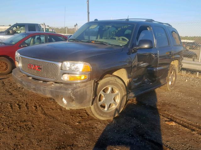 1GKEK63U44J205858 - 2004 GMC YUKON DENA BLACK photo 2