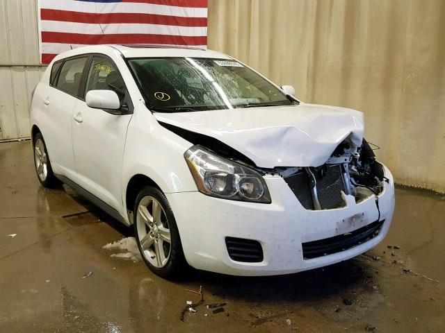 5Y2SP67049Z417112 - 2009 PONTIAC VIBE WHITE photo 1