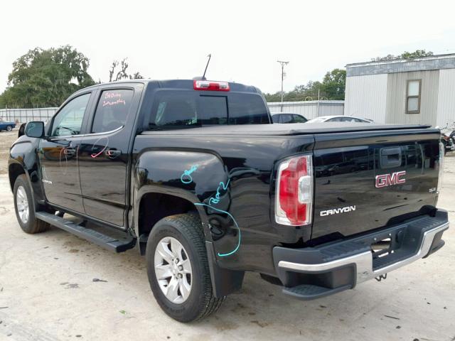 1GTG5CE32G1308893 - 2016 GMC CANYON SLE BLACK photo 3