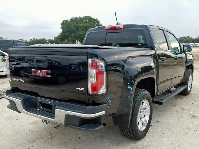 1GTG5CE32G1308893 - 2016 GMC CANYON SLE BLACK photo 4