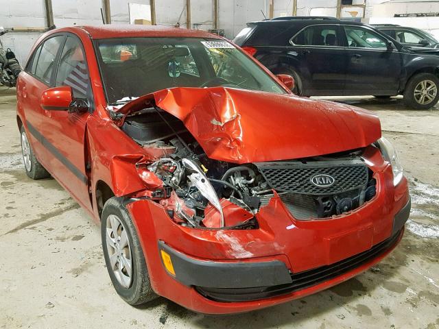 KNADE243896517220 - 2009 KIA RIO 5 SX RED photo 1