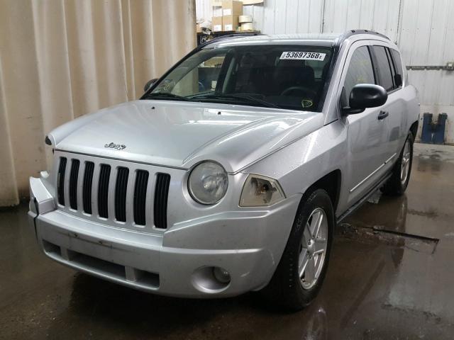 1J8FT47W68D789352 - 2008 JEEP COMPASS SP 银色 照片 2