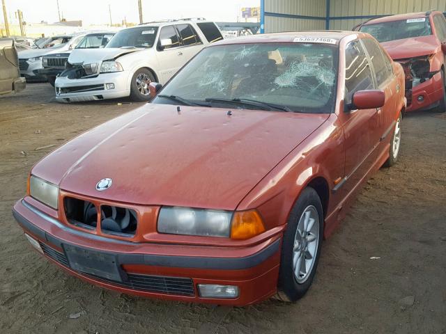 WBACD4322WAV60057 - 1998 BMW 328 I AUTO ORANGE photo 2