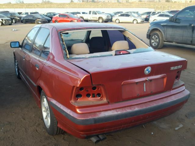 WBACD4322WAV60057 - 1998 BMW 328 I AUTO ORANGE photo 3