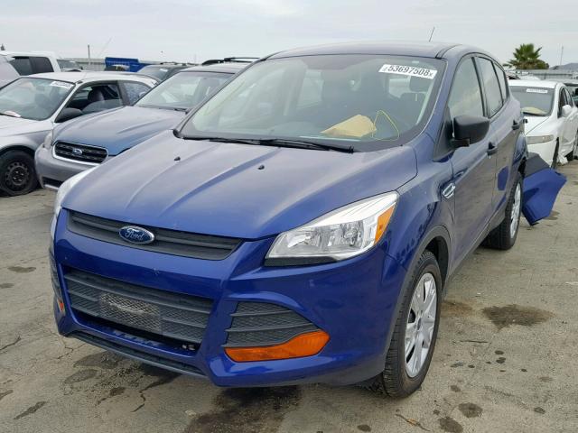 1FMCU0F73FUB97765 - 2015 FORD ESCAPE S BLUE photo 2