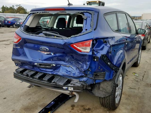 1FMCU0F73FUB97765 - 2015 FORD ESCAPE S BLUE photo 4