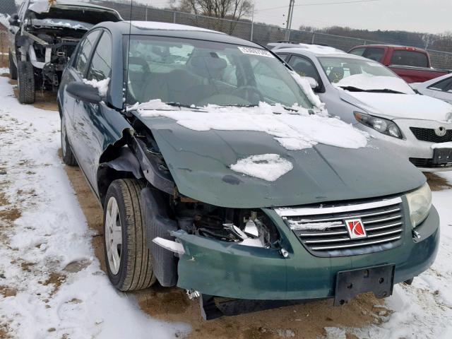 1G8AJ55F46Z198625 - 2006 SATURN ION LEVEL GREEN photo 1