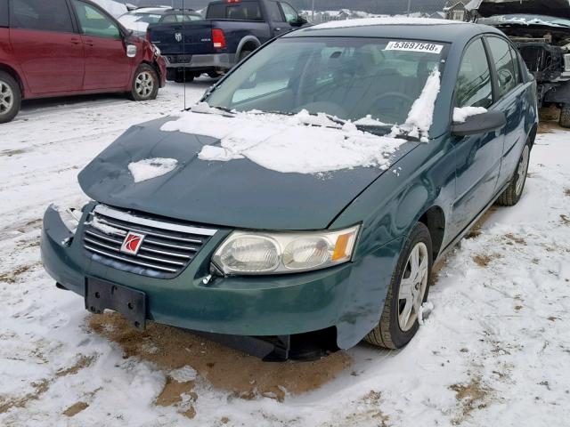 1G8AJ55F46Z198625 - 2006 SATURN ION LEVEL GREEN photo 2