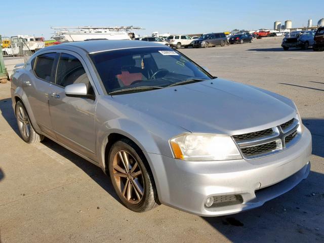 1B3BD1FG6BN584645 - 2011 DODGE AVENGER MA WHITE photo 1