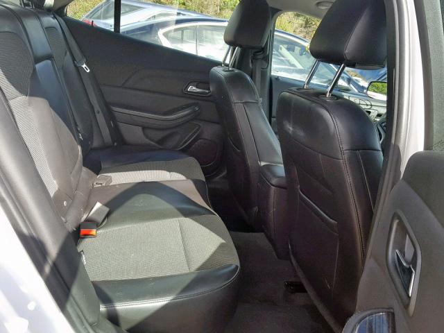 1G11C5SLXEF196879 - 2014 CHEVROLET MALIBU 1LT WHITE photo 6