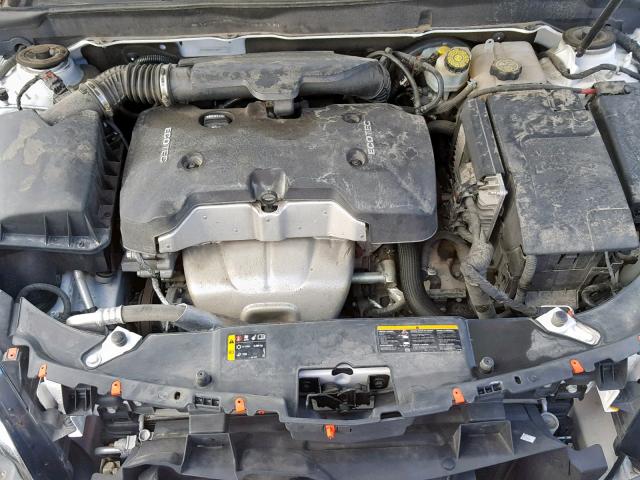 1G11C5SLXEF196879 - 2014 CHEVROLET MALIBU 1LT WHITE photo 7