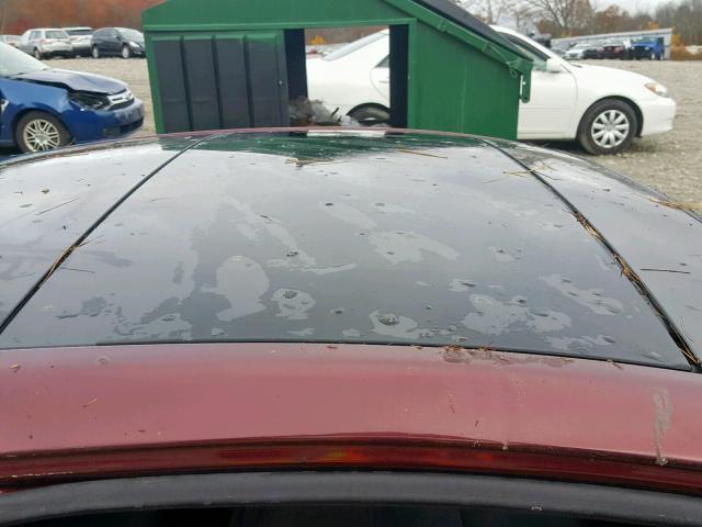 JTKDE177470162907 - 2007 TOYOTA SCION TC მუქწითელი ფოტო 9