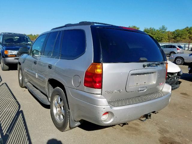 1GKDT13S742364085 - 2004 GMC ENVOY SILVER photo 3