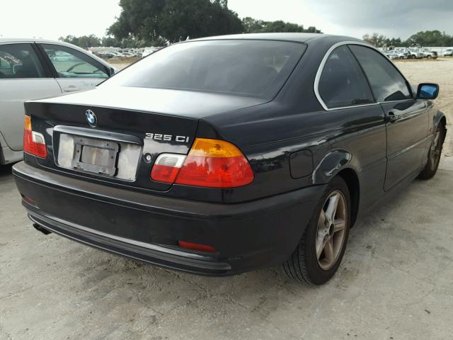 WBABN33401JW55200 - 2001 BMW 325 CI BLACK photo 4