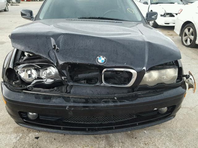 WBABN33401JW55200 - 2001 BMW 325 CI BLACK photo 9