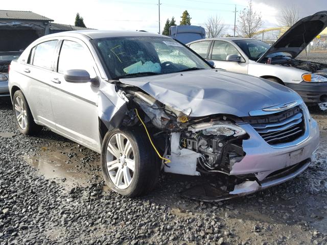 1C3CCBAB1DN670024 - 2013 CHRYSLER 200 LX SILVER photo 1